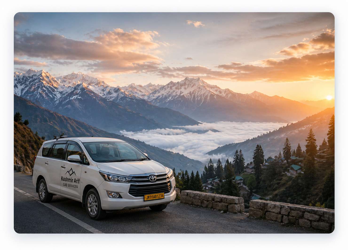 Kashmir Arif Cab Services - Professional Driver